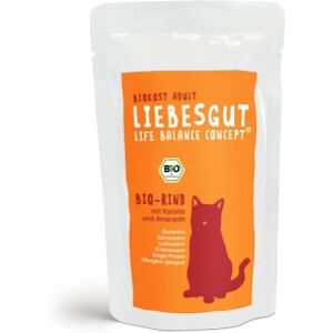 LIEBESGUT Biokost Adult 12x100g Bio Rind mit Karotte und Amaranth