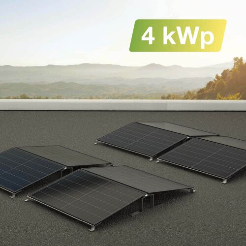 Greensolar Solaranlage Flachdach 4kWp