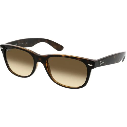 Ray-Ban New Wayfarer RB2132 710/51 55-18 Sonnenbrille mit Sehstärke erhältlich, Herren, Vollrand, Eckig