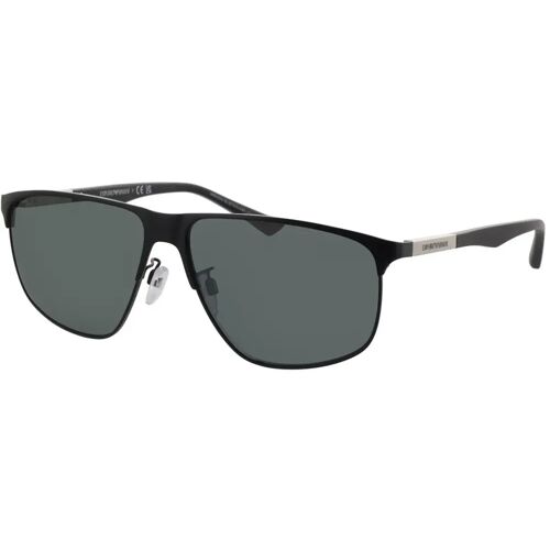 Emporio Armani EA2094 300187 60-14 Sonnenbrille mit Sehstärke erhältlich, Herren, Vollrand, Eckig
