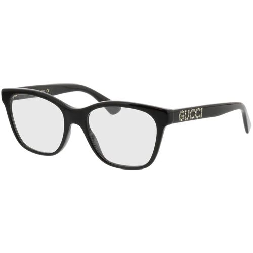 Gucci GG0420O-001 52-18 Brillengestell inkl. Gläser, Damen, Vollrand, Eckig