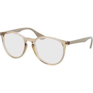 Ray-Ban Erika RX7046 8339 51-18 Brillengestell inkl. Gläser, Damen, Vollrand, Rund