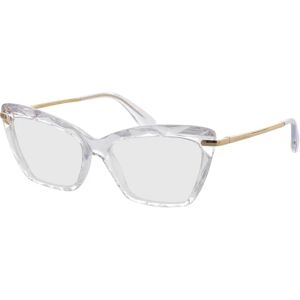 Dolce & Gabbana DG5025 3133 53-15 Brillengestell inkl. Gläser, Damen, Vollrand, Cateye