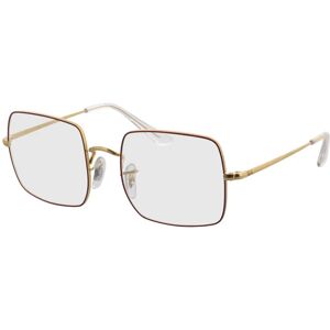 Ray-Ban Square RX1971V 3106 51-19 Brillengestell inkl. Gläser, Damen, Vollrand, Eckig