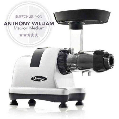 Omega Juicer 8227S Silbergrau