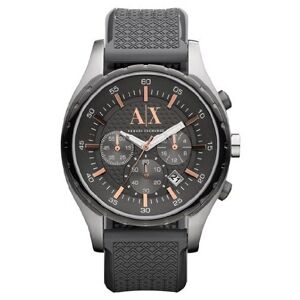Armani Exchange Uhrenarmband Armani Exchange AX1165 Silikon Grau 22mm