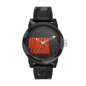 Armani Exchange Uhrenarmband Armani Exchange AX1441 Silikon Schwarz 22mm