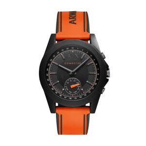 Armani Exchange Uhrenarmband Armani Exchange AXT1003 Silikon Orange 22mm