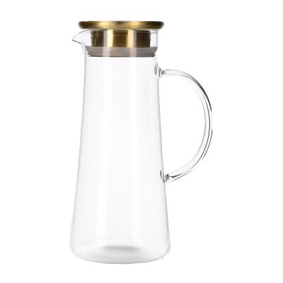 Homla MINTA Glas Karaffe - 1,4L - Elegant und Minimalistisch Homla MINTA Glas Karaffe - 1,4L - Elegant und Minimalistisch