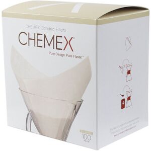 Vorgefaltete Papierfilter Chemex Squares, 100 Stk.