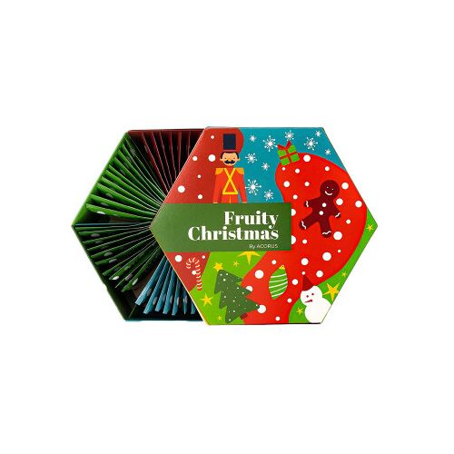 Früchtetee-Set ACORUS Fruity Christmas, 60 Stk. (125 g)