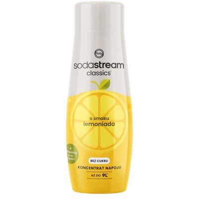 Sirup SodaStream Classics Lemonade Zero (für SodaStream Sprudelwasserbereiter), 440 ml Sirup SodaStream Classics Lemonade Zero (für SodaStream Sprudelwasserbereiter), 440 ml