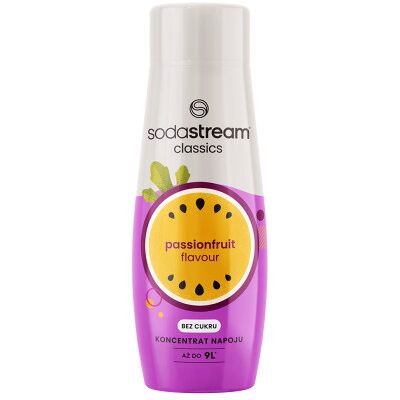 Sirup SodaStream Classics Passionfruit Zero (für SodaStream Sprudelwasserbereiter), 440 ml Sirup SodaStream Classics Passionfruit Zero (für SodaStream Sprudelwasserbereiter), 440 ml
