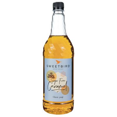 Sweetbird Zuckerfreier Karamell Kaffee Sirup - 1L Sweetbird Zuckerfreier Karamell Kaffee Sirup - 1L