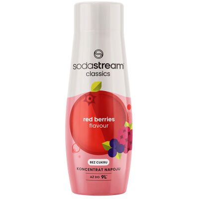 Sirup SodaStream Classics Red Berries No Sugar (für SodaStream Sprudelwasserbereiter), 440 ml Sirup SodaStream Classics Red Berries No Sugar (für SodaStream Sprudelwasserbereiter), 440 ml