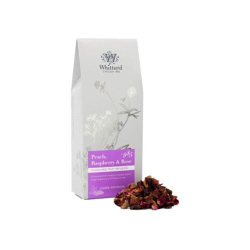 Früchtetee Whittard of Chelsea Peach, Raspberry & Rose, 100 g