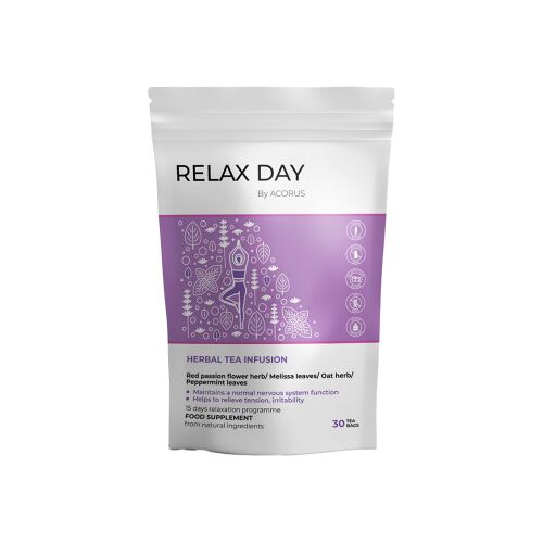 Kräutertee ACORUS Relax Day, 2 x 30 Stk.