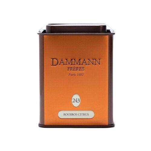 Früchte- und Kräutertee Dammann Frères Rooibos Citrus, 100 g