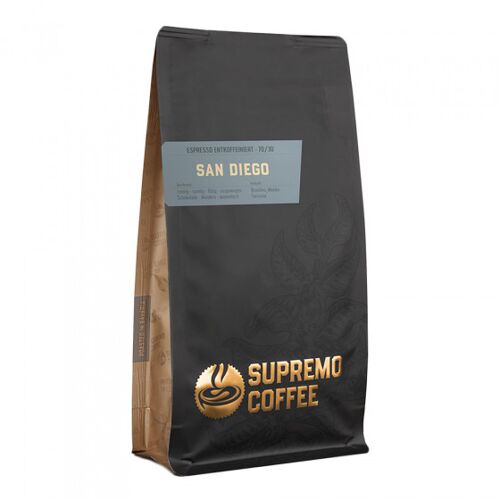 Supremo Kaffeerösterei Entkoffeinierte Kaffeebohnen Supremo Kaffeerösterei SAN DIEGO, 250 g