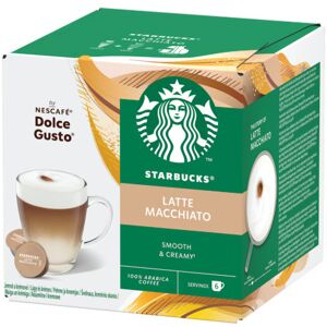 Kaffeekapseln geeignet für NESCAFÉ® Dolce Gusto® Starbucks Latte Macchiato, 6 + 6 Stk. Kaffeekapseln geeignet für NESCAFÉ® Dolce Gusto® Starbucks Latte Macchiato, 6 + 6 Stk.