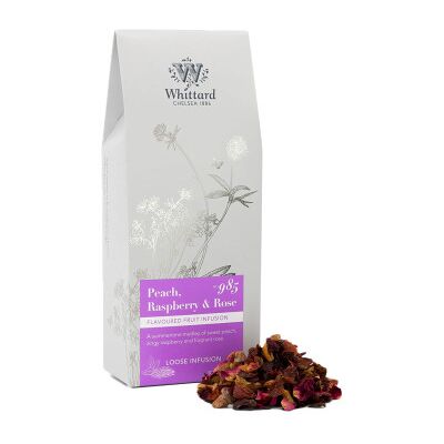 Whittard of Chelsea Pfirsich Himbeere Rosen Fruchttee - Fruchtinfusion Whittard of Chelsea Pfirsich Himbeere Rosen Fruchttee - Fruchtinfusion