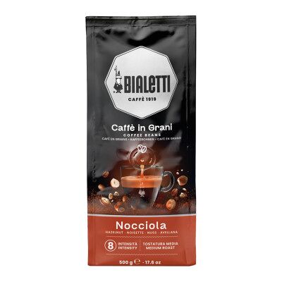 Bialetti Caffè In Grani Nocciola Kaffeebohnen, 500 g Bialetti Caffè In Grani Nocciola Kaffeebohnen, 500 g