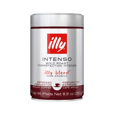 Illy Intenso gemahlener Kaffee, 250 g Illy Intenso gemahlener Kaffee, 250 g
