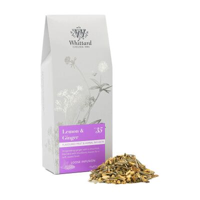 Früchte- und Kräutertee Whittard of Chelsea Lemon & Ginger, 75 g Früchte- und Kräutertee Whittard of Chelsea Lemon & Ginger, 75 g