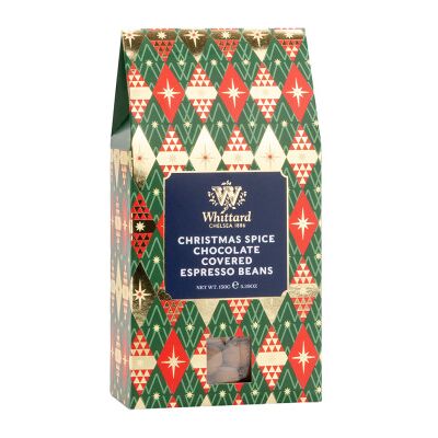 Whittard of Chelsea Christmas Spice schokolierte Kaffeebohnen, 150 g Whittard of Chelsea Christmas Spice schokolierte Kaffeebohnen, 150 g