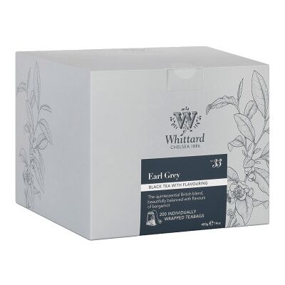 Schwarzer Tee Whittard of Chelsea Earl Grey, 2 g x 200 Stk. Schwarzer Tee Whittard of Chelsea Earl Grey, 2 g x 200 Stk.
