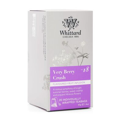 Früchtetee Whittard of Chelsea Very Berry Crush, 20 Stk. Früchtetee Whittard of Chelsea Very Berry Crush, 20 Stk.