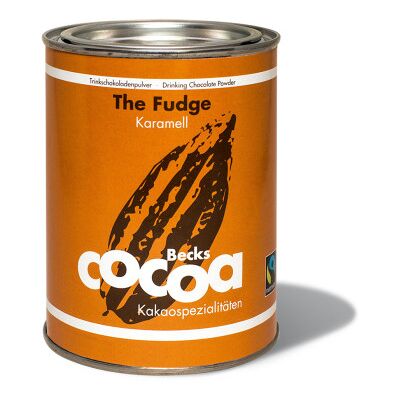Bio-Kakao Becks Cacao Fudge mit Karamell, 275 g Bio-Kakao Becks Cacao Fudge mit Karamell, 275 g