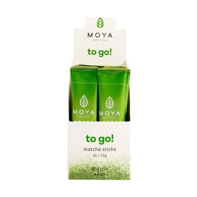 Moya MATCHA Bio Matcha Grüner Tee - 24 Beutel Moya MATCHA Bio Matcha Grüner Tee - 24 Beutel