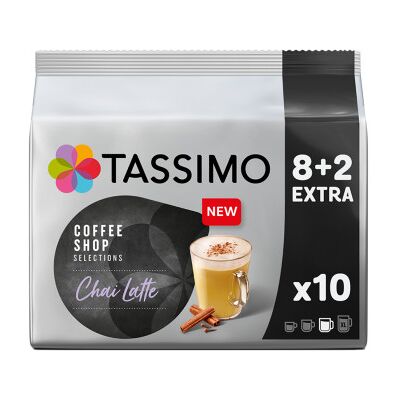 Kapseln Tassimo Chai Latte (kompatibel mit Bosch Tassimo Kapselmaschinen), 10 Stk. Kapseln Tassimo Chai Latte (kompatibel mit Bosch Tassimo Kapselmaschinen), 10 Stk.