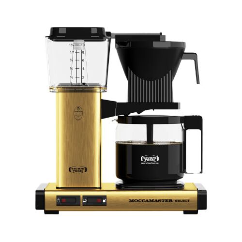 Moccamaster Filterkaffeemaschine Moccamaster KBG741 Select Brushed Brass