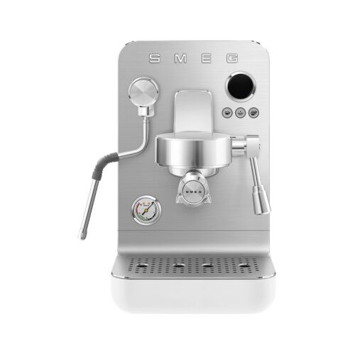 Smeg Mini-Pro EMC02WHMEU Siebträger Espressomaschine - Weiß