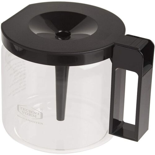 Moccamaster Glaskanne für alle Moccamaster Kaffeemaschinen mit automatischem Tropfstopp, 1,25 l