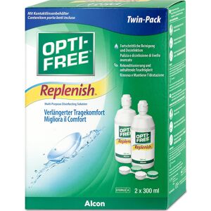 Opti-free Replenish 2er Set Alcon All-in-One-System Kontaktlinsen-Pflegemittel 2x300 ml