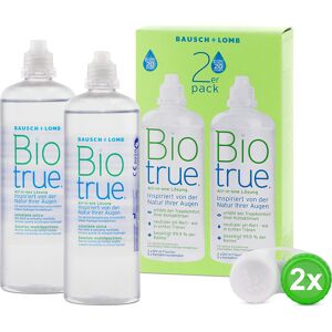 Biotrue 2er Set Bausch & Lomb All-in-One-System Kontaktlinsen-Pflegemittel 2x 300 ml