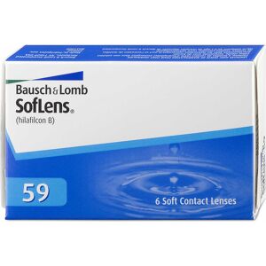 Soflens 59 6er Box Bausch & Lomb Monatskontaktlinsen -9,00