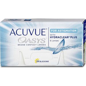 Acuvue Oasys For Astigmatism 6er Box Johnson & Johnson Wochenkontaktlinsen -0,50 Achse 70 Zyl. -1,75