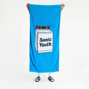 PLEASURES x Sonic Youth Washing Machine Towel Blue - unisex - Size: Universal