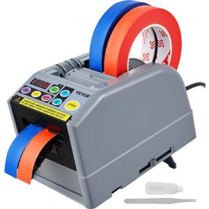 VEVOR Klebebandspender ZCUT-9 elektronisch Klebebandspender Grau 25 W automatisch Klebebandspender 2,5 kg Packbandabroller Klebeband Schneidemaschine