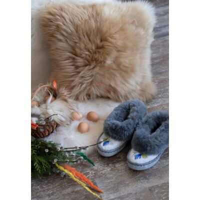 Hollert - Coburger Fuchsschaf - Lammfell - Ohne Inlett - Pillow Hollert - Coburger Fuchsschaf - Lammfell - Ohne Inlett - Pillow