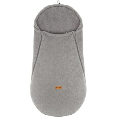 Hollert Kinderwagenfußsack aus Merinowolle PEPPA Farbe: Grau Hollert Kinderwagenfußsack aus Merinowolle PEPPA Farbe: Grau