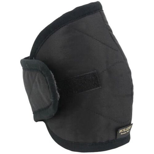 Hollert Kniewärmer aus Merinowolle Schwarz 1 Stück