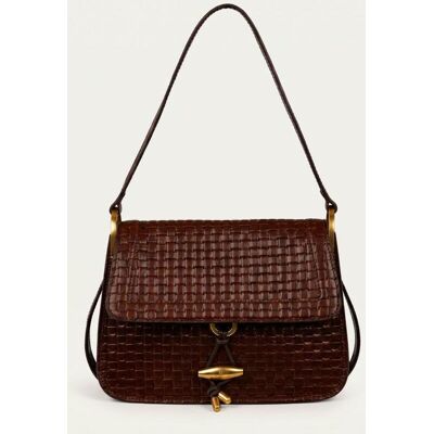 Time Resistance Elegante Lederhandtasche mit Klappe für Damen – Seravelle female Time Resistance Elegante Lederhandtasche mit Klappe für Damen – Seravelle female
