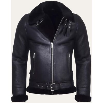 Hollert Lammfelljacke - JAMES Größe: M Farbe: Kastanie/Cappuccino male Hollert Lammfelljacke - JAMES Größe: M Farbe: Kastanie/Cappuccino male