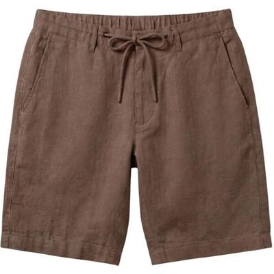 Hollert Leinen-Shorts in Braun aus 100 % Leinen – Stilvoll & sommerlich leicht Größe: XXL male Hollert Leinen-Shorts in Braun aus 100 % Leinen – Stilvoll & sommerlich leicht Größe: XXL male
