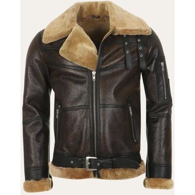 Hollert Bomberjacke - B16 Größe: M Farbe: Model 5 - Kastanie/Cappuccino male Hollert Bomberjacke - B16 Größe: M Farbe: Model 5 - Kastanie/Cappuccino male